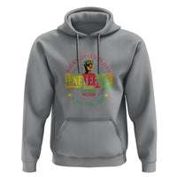 Juneteenth Hoodie Emancipation Day Black American Freedom June 19th 1865 - Wonder Print Shop