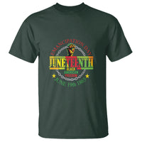 Juneteenth T Shirt Emancipation Day Black American Freedom June 19th 1865 - Wonder Print Shop