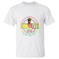 Juneteenth T Shirt Emancipation Day Black American Freedom June 19th 1865 - Wonder Print Shop