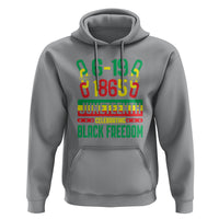Juneteenth Celebrating Black Freedom 1865 African American Hoodie - Wonder Print Shop