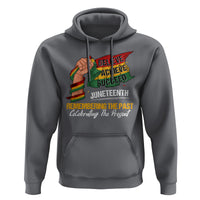 Juneteenth Hoodie Believe Achieve Succeed Remembering The Past Celebrationg The Present - Wonder Print Shop