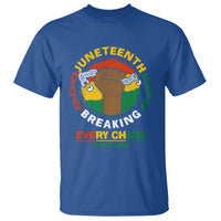 Juneteenth T Shirt Breaking Every Chain Since 1865 - Wonder Print Shop