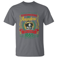 Juneteenth T Shirt Remembering My Ancestors Melanin Black Women - Wonder Print Shop