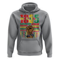 Juneteenth Hoodie 1865 Black Freedom African Resilience Remembrance - Wonder Print Shop