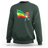 Juneteenth 1865 Cool Melanin Black Boys Kids Sweatshirt - Wonder Print Shop