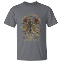 The Cicada Reunion U.S Tour 2024 T Shirt Broods XIII & XIX Vintage Cicadas Concert Fest - Wonder Print Shop