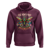 Cicada Fest 2024 Hoodie Broods XIII & XIX 221 Year Reunion Tour - Wonder Print Shop