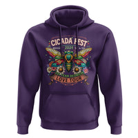 Cicada Fest 2024 Hoodie Broods XIII & XIX 221 Year Reunion Tour - Wonder Print Shop