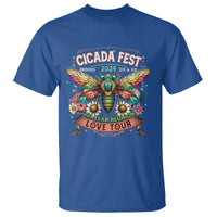 Cicada Fest 2024 T Shirt Broods XIII & XIX 221 Year Reunion Tour - Wonder Print Shop
