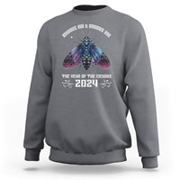 Cicada Lover Sweatshirt Broods XIII & XIX The Year Of The Cicadas 2024 - Wonder Print Shop