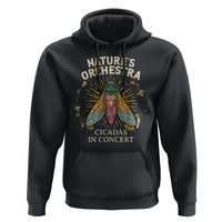 Cicada Lover Hoodie Nature's Orchestra Cicadas Concert - Wonder Print Shop