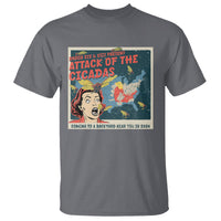 Funny Attack Of The Cicadas U.S Tour 2024 T Shirt - Wonder Print Shop