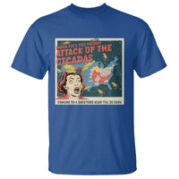 Funny Attack Of The Cicadas U.S Tour 2024 T Shirt - Wonder Print Shop