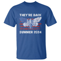 Cicada Invasion U.S Tour They're Back Summer 2024 T Shirt - Wonder Print Shop