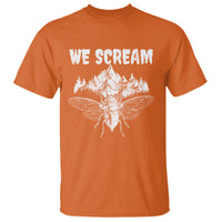 We Scream Funny Summer Cicada T Shirt - Wonder Print Shop