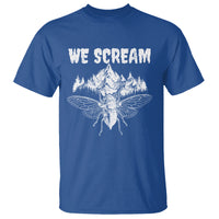 We Scream Funny Summer Cicada T Shirt - Wonder Print Shop