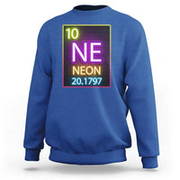 Chemistry Teacher Neon Periodic Table Sweatshirt - Wonder Print Shop