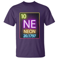 Chemistry Teacher Neon Periodic Table T Shirt - Wonder Print Shop