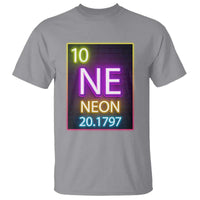 Chemistry Teacher Neon Periodic Table T Shirt - Wonder Print Shop