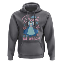 Oktoberfest Hoodie Mei Dirndl In Da Wasch German Girls Women - Wonder Print Shop