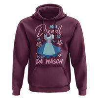 Oktoberfest Hoodie Mei Dirndl In Da Wasch German Girls Women - Wonder Print Shop