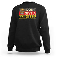 Oktoberfest Sweatshirt I Don't Give A Schnitzel German Beer - Wonder Print Shop