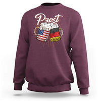 Oktoberfest Prost Beer German American Sweatshirt - Wonder Print Shop