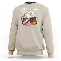 Oktoberfest Prost Beer German American Sweatshirt - Wonder Print Shop
