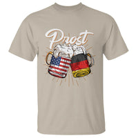 Oktoberfest Prost Beer German American T Shirt - Wonder Print Shop