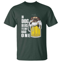 Funny Beer Lover T Shirt In Dog Beers I've Only Had One - Wonder Print Shop