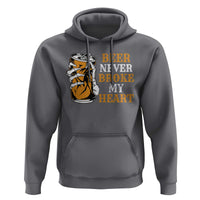 Funny Beer Lover Hoodie Beer Never Broke My Heart - Wonder Print Shop