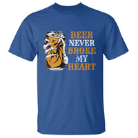 Funny Beer Lover T Shirt Beer Never Broke My Heart - Wonder Print Shop
