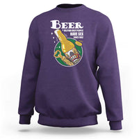 Funny Beer Lover Sweatshirt Beer Helping Ugly People Have Sex Since 1862 - Wonder Print Shop
