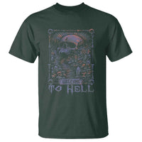 Horror Halloween T Shirt Welcome To Hell Creepy Skull - Wonder Print Shop