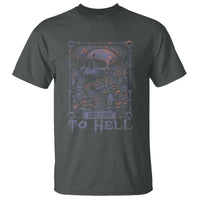 Horror Halloween T Shirt Welcome To Hell Creepy Skull - Wonder Print Shop