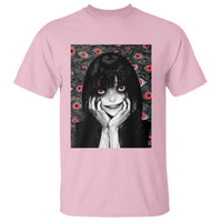 Horror Anime Girl Manga Creepy Halloween T Shirt - Wonder Print Shop