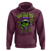 Funny Halloween Hoodie Everyday Is Halloweed Vampire Weed Cannabis Smoking