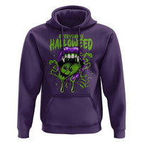 Funny Halloween Hoodie Everyday Is Halloweed Vampire Weed Cannabis Smoking