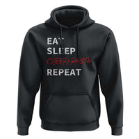 Horror Movie Lover Hoodie Eat Sleep Creepypasta Repeat
