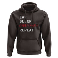 Horror Movie Lover Hoodie Eat Sleep Creepypasta Repeat