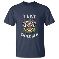 Halloween Clown T Shirt I Eat Children Spooky Mask - Wonder Print Shop