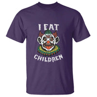 Halloween Clown T Shirt I Eat Children Spooky Mask - Wonder Print Shop