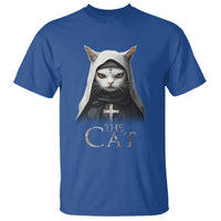 Halloween Cat T Shirt The Cat Nun Spooky - Wonder Print Shop