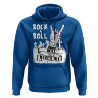 Halloween Rock N Roll Hoodie Will Never Die Zombie