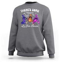 Funny Halloween Sweatshirt There're some Horrors In This House - Wonder Print Shop