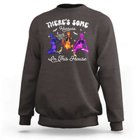Funny Halloween Sweatshirt There're some Horrors In This House - Wonder Print Shop