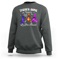 Funny Halloween Sweatshirt There're some Horrors In This House - Wonder Print Shop