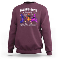 Funny Halloween Sweatshirt There're some Horrors In This House - Wonder Print Shop