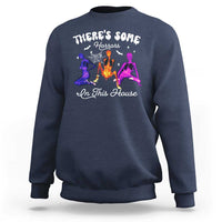 Funny Halloween Sweatshirt There're some Horrors In This House - Wonder Print Shop