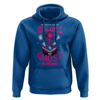 Real Girls Go Ghost Hunting Hoodie Paranormal Investigator Spooky Halloween